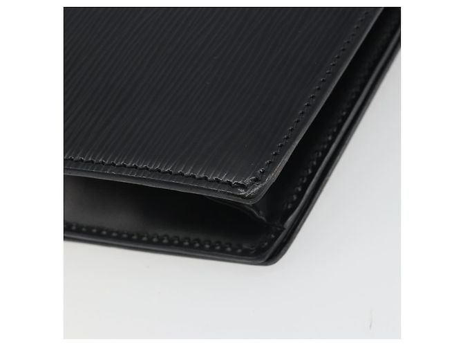 Clutch LOUIS VUITTON Epi Trapeze Black M80165 LV Auth ep15536A Nero - vista 16