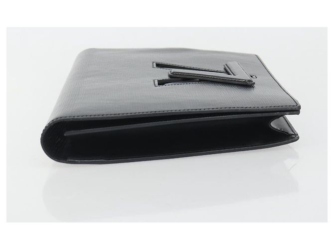 Clutch LOUIS VUITTON Epi Trapeze Black M80165 LV Auth ep15536A Nero - vista 4