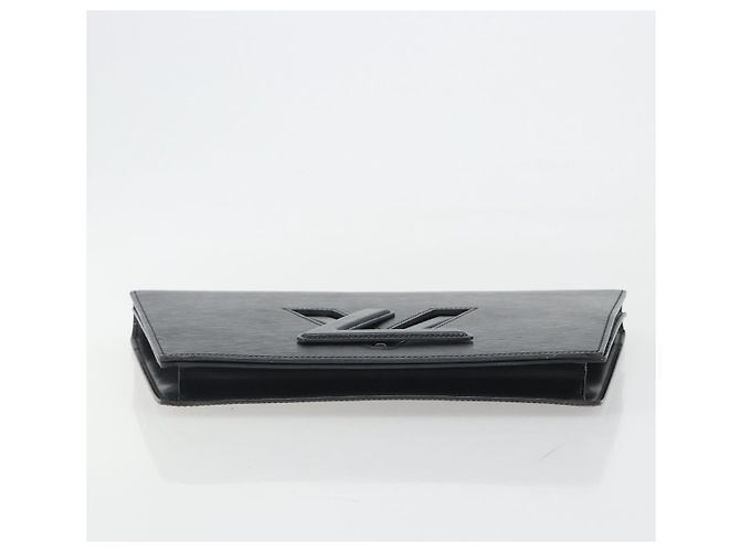 Clutch LOUIS VUITTON Epi Trapeze Black M80165 LV Auth ep15536A Nero - vista 6