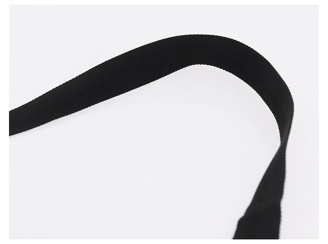 Borsa a Spalla GUCCI GG Canvas Nera Argento 131211 Auth 193541 Nero - vista 8