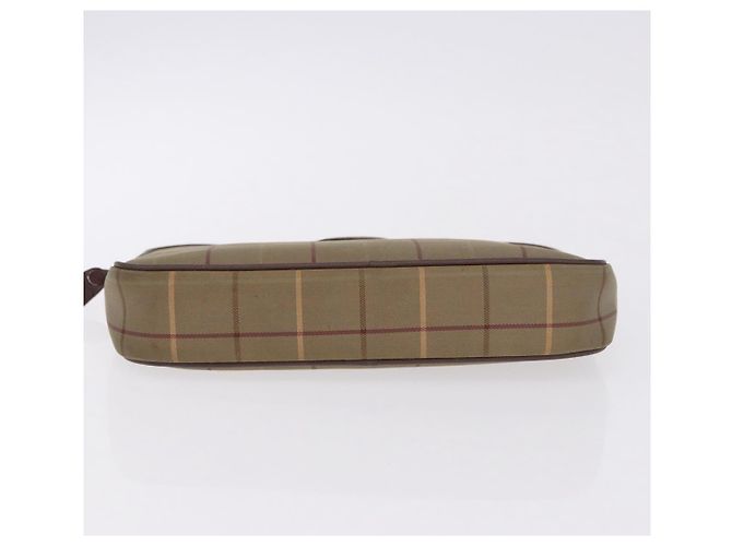 Set di 3 borse Burberry Nova Check Blue Label in nylon, Marrone e Rosso, Autentico am11993 - vista 14