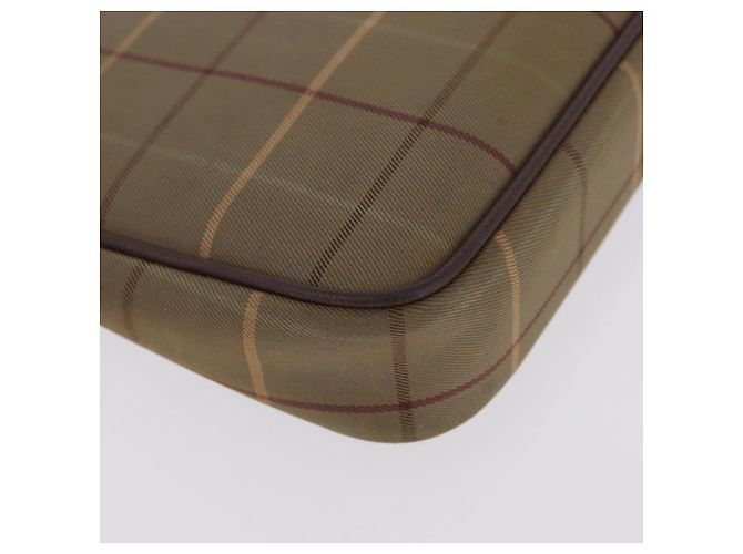 Set di 3 borse Burberry Nova Check Blue Label in nylon, Marrone e Rosso, Autentico am11993 - vista 15