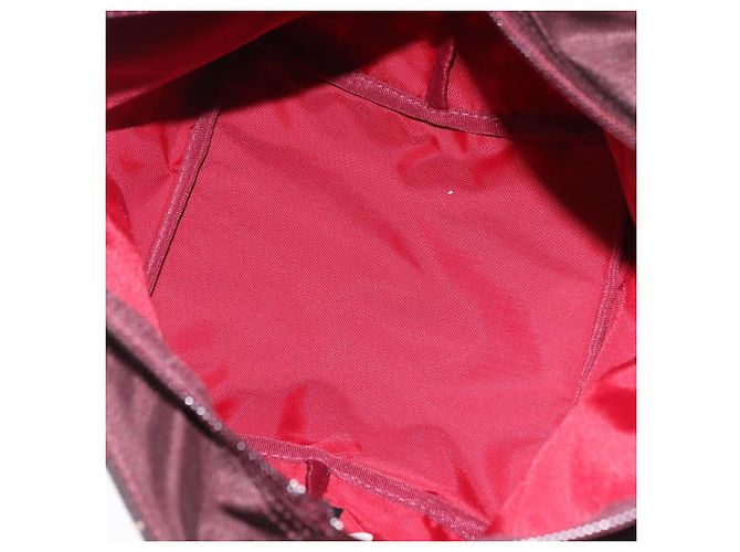 Set di 3 borse Burberry Nova Check Blue Label in nylon, Marrone e Rosso, Autentico am11993 - vista 9