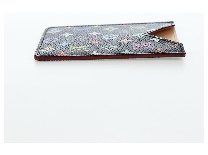 LOUIS VUITTON Monogram Multicolor Etui Hand Mirror Black M92651 LV Auth 192603M Nero - vista 3