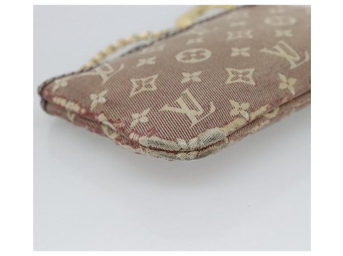LOUIS VUITTON Monogram Idylle Pochette Cles Coin Purse Sepia M62996 Auth 194616 - vista 14