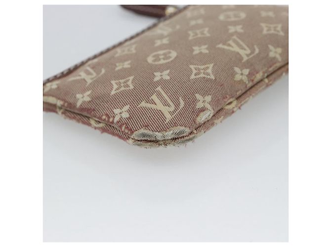 LOUIS VUITTON Monogram Idylle Pochette Cles Coin Purse Sepia M62996 Auth 194616 - vista 16