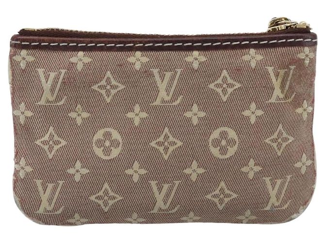 LOUIS VUITTON Monogram Idylle Pochette Cles Coin Purse Sepia M62996 Auth 194616 - vista 2