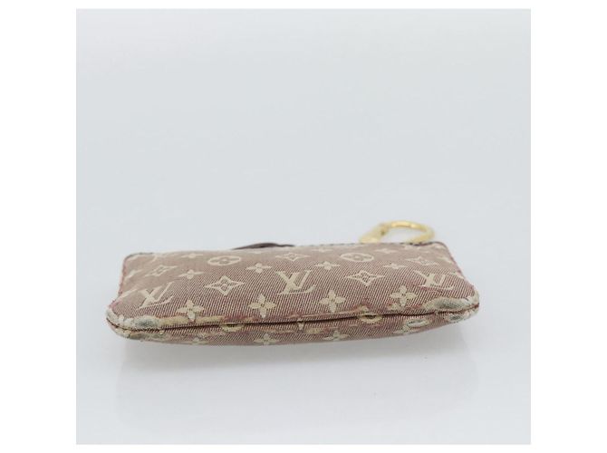 LOUIS VUITTON Monogram Idylle Pochette Cles Coin Purse Sepia M62996 Auth 194616 - vista 7