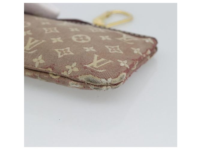 LOUIS VUITTON Monogram Idylle Pochette Cles Coin Purse Sepia M62996 Auth 194616 - vista 8