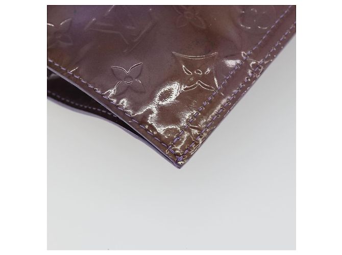 LOUIS VUITTON Monogram Vernis Stanton Tote Bag Purple Viole M91079 Auth 192648 Porpora - vista 18