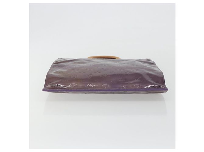 LOUIS VUITTON Monogram Vernis Stanton Tote Bag Purple Viole M91079 Auth 192648 Porpora - vista 5
