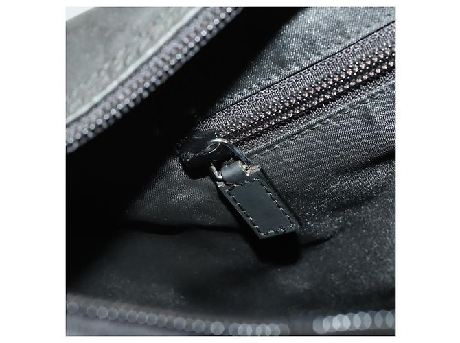 Bolso de Hombro GUCCI GG Canvas Nylon Negro Plata 012 0384 8 Auth 190125 - vista 20