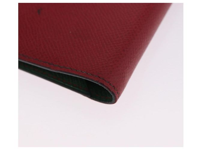 Hermès HERMES Agenda Vision Day Planner Lederhülle Rot Authentisch bs36337 - Ansicht 17