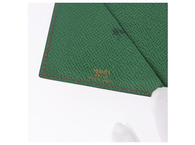 Hermès HERMES Agenda Vision Day Planner Lederhülle Rot Authentisch bs36337 - Ansicht 18