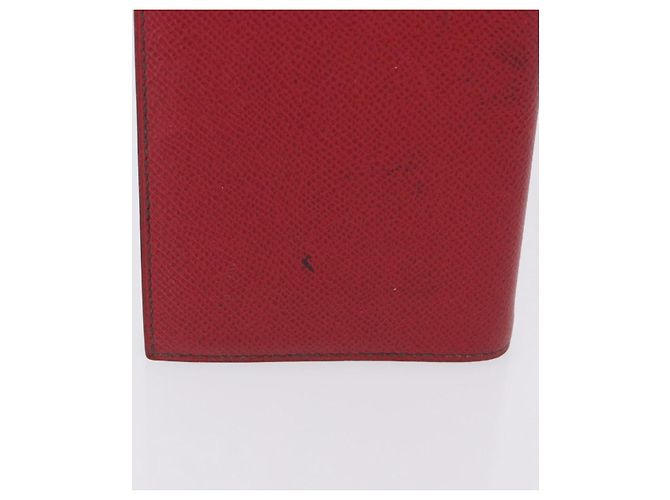 Hermès HERMES Agenda Vision Day Planner Lederhülle Rot Authentisch bs36337 - Ansicht 2