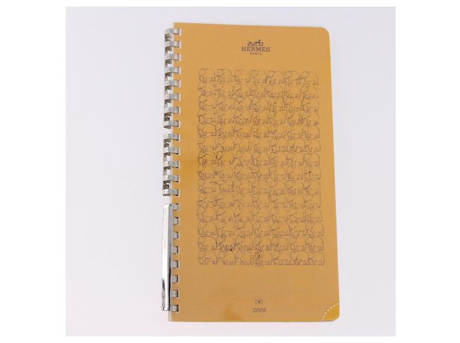 Hermès HERMES Agenda Vision Day Planner Lederhülle Rot Authentisch bs36337 - Ansicht 20