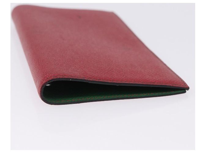 Hermès HERMES Agenda Vision Day Planner Lederhülle Rot Authentisch bs36337 - Ansicht 6