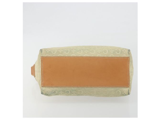 Céline Sac à main CELINE C Macadam Daim Beige Doré Authentique ep15402 - vue 6