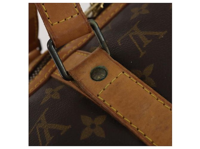 LOUIS VUITTON Monogram Sac Souple 45 Boston Bag M41624 LV Auth 188599 Monogramma - vista 9