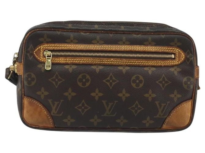 LOUIS VUITTON Monogram Marly Dragonne GM Clutch Bag M51825 LV Auth ep15546 Monogramma - vista 13