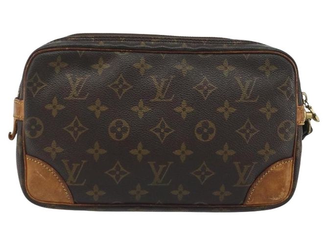 LOUIS VUITTON Monogram Marly Dragonne GM Clutch Bag M51825 LV Auth ep15546 Monogramma - vista 2