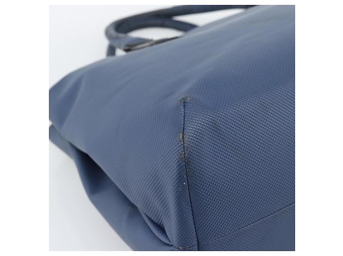 Bolso BOTTEGA VENETA de cuero Azul Negro Auth ka5382 - vista 16