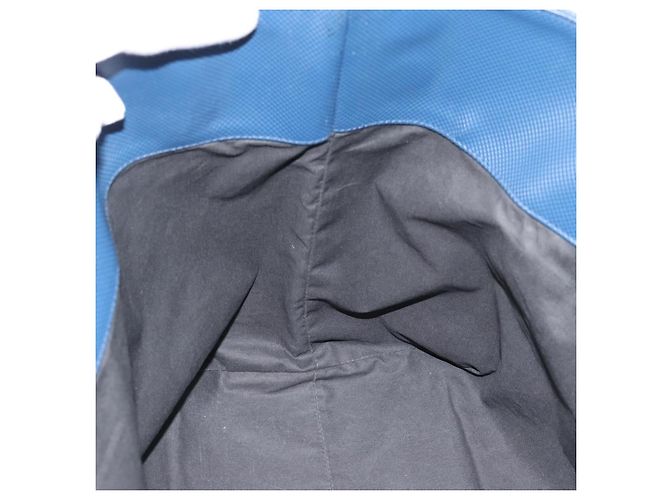 Bolso BOTTEGA VENETA de cuero Azul Negro Auth ka5382 - vista 19
