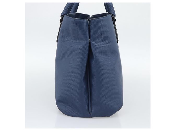 Bolso BOTTEGA VENETA de cuero Azul Negro Auth ka5382 - vista 3