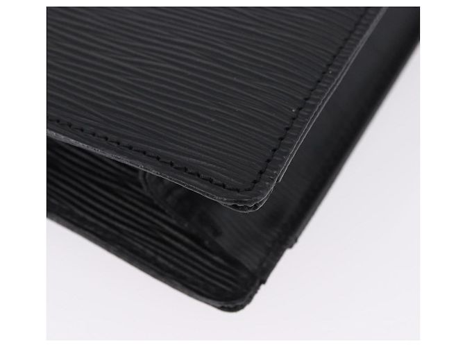 Clutch VALENTINO in pelle nera e oro Auth 191140 Nero D'oro - vista 15