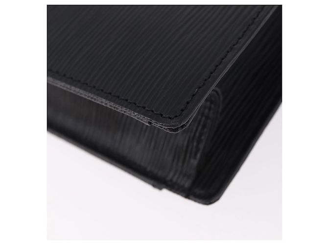 Clutch VALENTINO in pelle nera e oro Auth 191140 Nero D'oro - vista 16