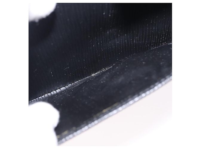 Clutch VALENTINO in pelle nera e oro Auth 191140 Nero D'oro - vista 21