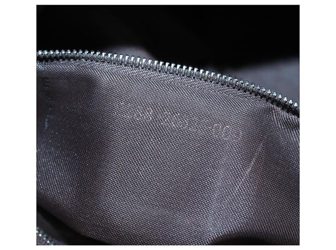 FENDI Zucca Canvas Mamma Baguette Schultertasche Braun Silber Auth 192730V - Ansicht 11