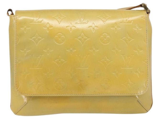 LOUIS VUITTON Monogram Vernis Thompson Street Bag Gris M91008 LV Auth 193873 Grigio - vista 13
