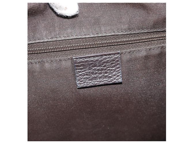 Borsa a Spalla GUCCI GG Canvas Outlet Marrone Argento 265691 Auth ep15359 - vista 17