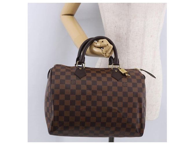 LOUIS VUITTON Damier Azur Speedy 30 Hand Bag N41533 LV Auth ki6764SAM - vista 27