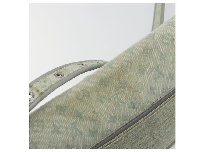 LOUIS VUITTON Monogram Mini Conte de Fe Musette Gray M92279 LV Auth ar14107 Marrone - vista 10