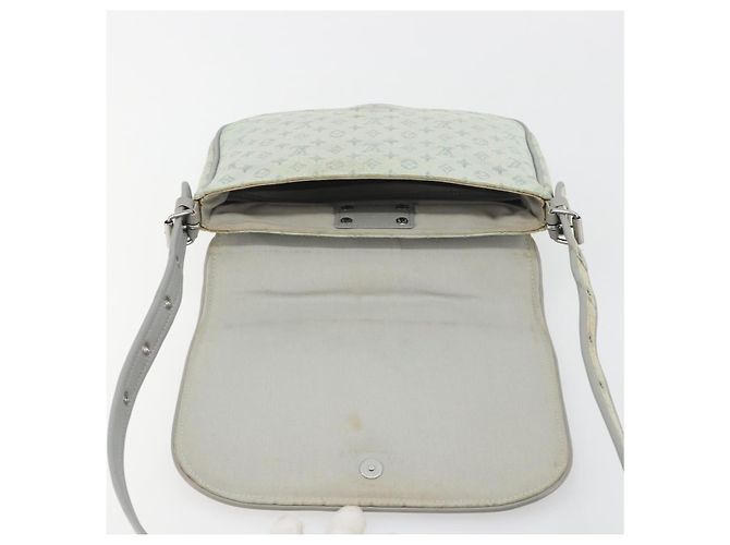 LOUIS VUITTON Monogram Mini Conte de Fe Musette Gray M92279 LV Auth ar14107 Marrone - vista 18
