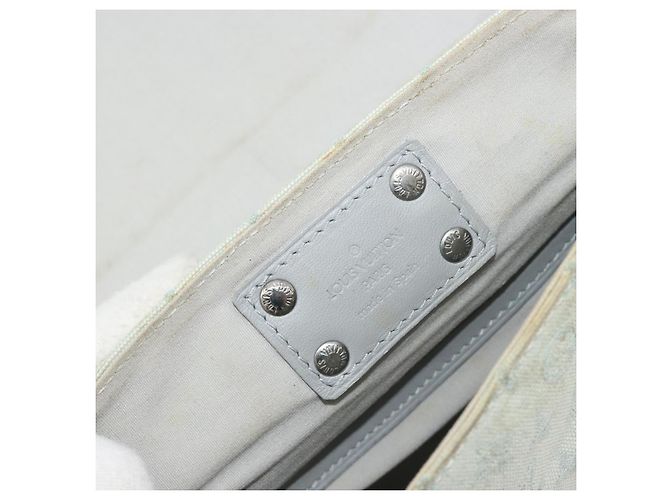 LOUIS VUITTON Monogram Mini Conte de Fe Musette Gray M92279 LV Auth ar14107 Marrone - vista 19