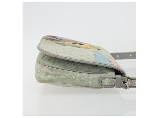 LOUIS VUITTON Monogram Mini Conte de Fe Musette Gray M92279 LV Auth ar14107 Marrone - vista 3