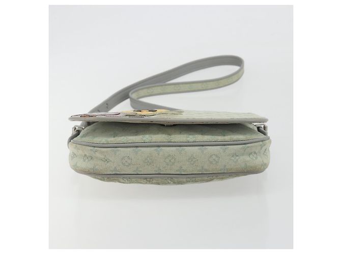 LOUIS VUITTON Monogram Mini Conte de Fe Musette Gray M92279 LV Auth ar14107 Marrone - vista 5