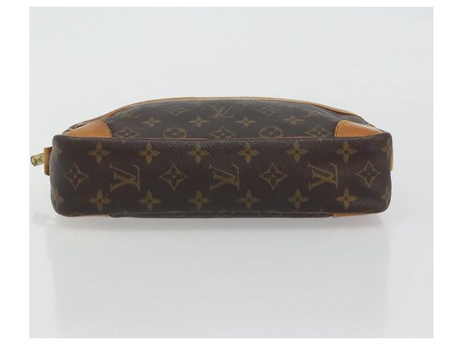 LOUIS VUITTON Monogram Compiegne 28 Clutch Bag M51845 LV Auth hk3965 Monogramme - vue 6