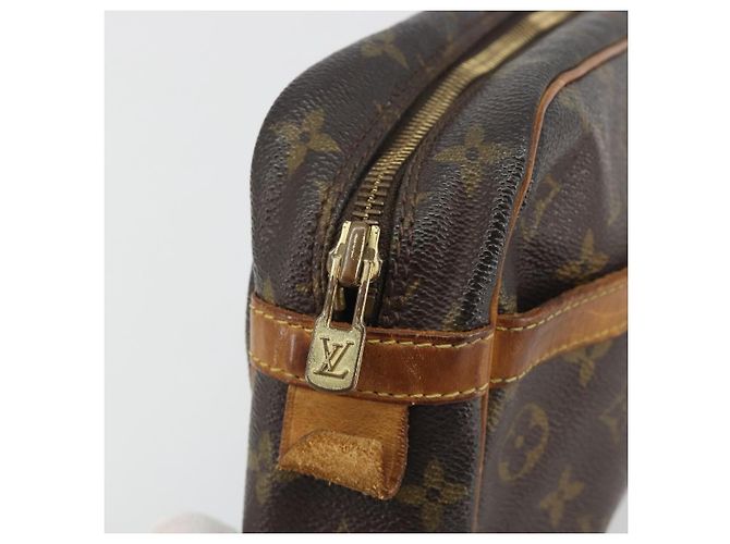 LOUIS VUITTON Monogram Compiegne 28 Clutch Bag M51845 LV Auth hk3965 Monogramme - vue 8