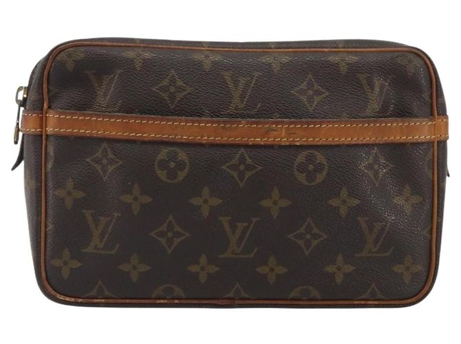 LOUIS VUITTON Monogram Compiegne 23 Clutch M51847 LV Auth ep15523 Monogramma - vista 13