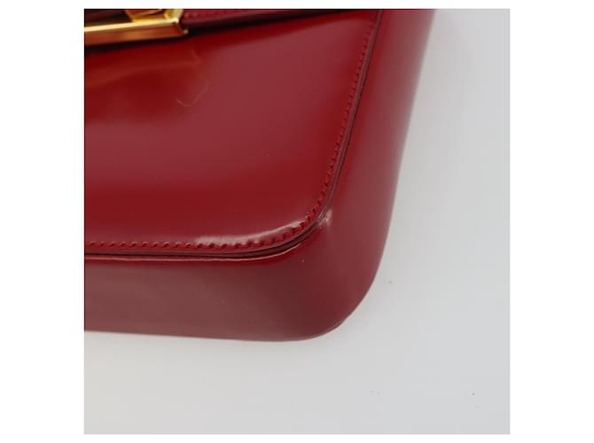 Borsa PRADA in pelle rossa e oro Auth 192949V Rosso D'oro - vista 15