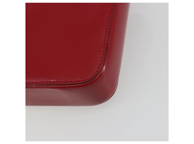 Borsa PRADA in pelle rossa e oro Auth 192949V Rosso D'oro - vista 17