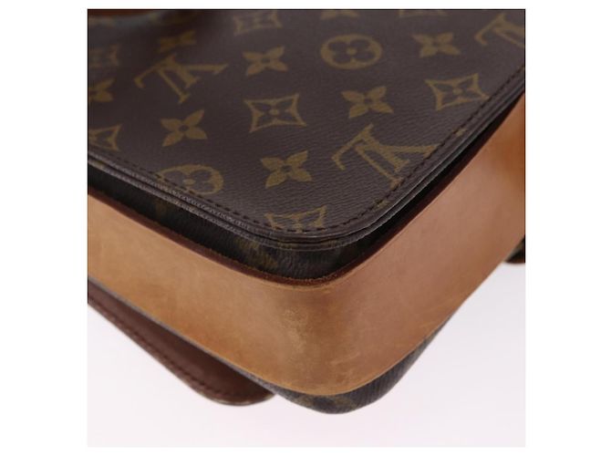 LOUIS VUITTON Borsa a tracolla Monogram Cartouchiere GM M51252 LV Auth 194065 Monogramma - vista 15