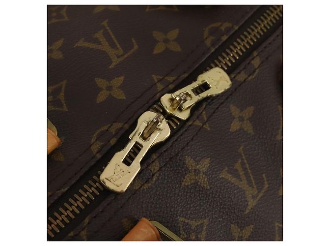 LOUIS VUITTON Monogram Keepall 55 Boston Bag M41424 LV Auth bs36244 Monogramma - vista 10