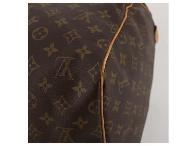 LOUIS VUITTON Monogram Keepall 55 Boston Bag M41424 LV Auth bs36244 Monogramma - vista 16