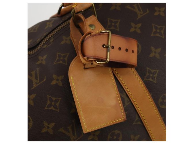 LOUIS VUITTON Monogram Keepall 55 Boston Bag M41424 LV Auth bs36244 Monogramma - vista 20