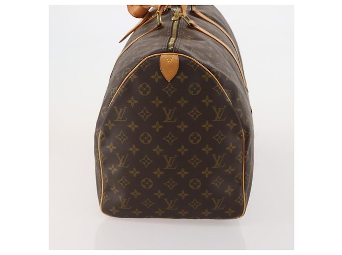 LOUIS VUITTON Monogram Keepall 55 Boston Bag M41424 LV Auth bs36244 Monogramma - vista 3